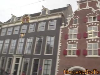Dutch strumpet fucks