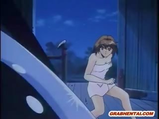 Jepang hentai moderate doggy gaya fucked by pervert boy