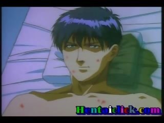 Swell hentai gejs izpaužas viņa phallus iesūc n fucked
