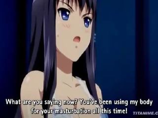 Smooth young female gets her first putz