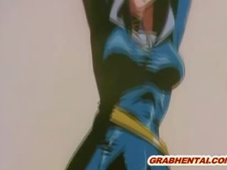 Chained hentai with bigboobs hard sex video in the public film