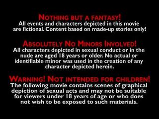 Il provocatorio pigtailed cutie prende un enorme pene