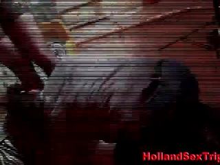 European real call girl licked by amateur