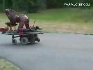 Voiture gode machine mov