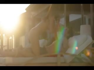 Outdoor Erotica On Maldives Sunbed