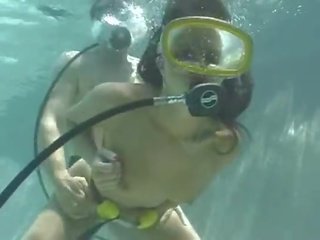 Sott’acqua scuba sesso clip margherita duxxe part3