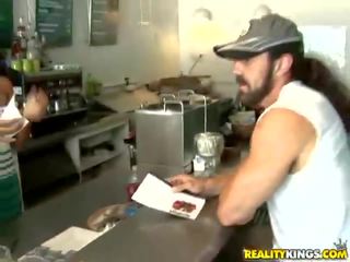 Latin fast nahar salesgirl deven rose picked up