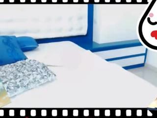Besar punggung warga latina por la webcam