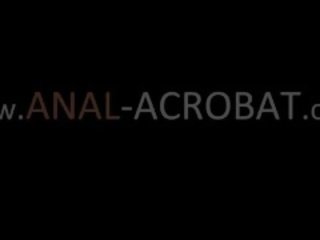 Blondie Anal Acrobat With Brutal Asshole