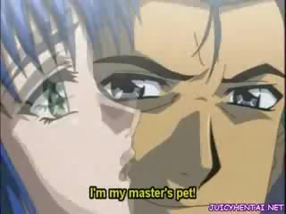 Seotud üles anime beib saab sperma sees