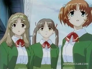 3d anime film birleşmek of lascivious beguiling schoolgirls