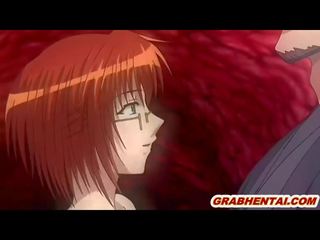 Bigboobs japonsko hentai brutalno gangbanged s bandits