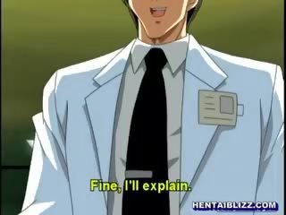 Captive Hentai Gets Squeezed Her Bigboobs By Naughty therapist