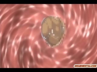 Chains Hentai Coed Ass Dildoed And Assfucked In The Class