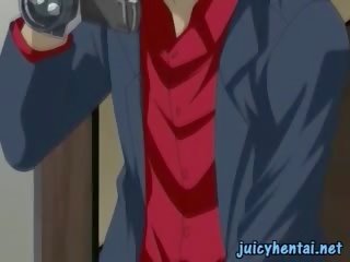 Chained Hentai femme fatale Cumming