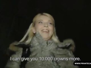 Affascinante ceco karol brama pene e contante