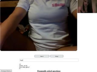 Prsatá webkamera dívka chatování