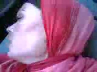 Arab Red Turban Hijab Car Fuck film