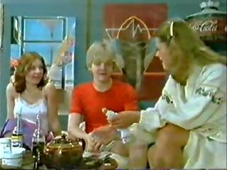 Classic sex video Family-Kids play medico and mom joins in Small Dick!