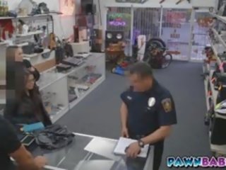 Couple Of Girls Sucked On Cop's manhood