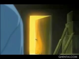 Excited Hentai beauty Touches Her passionate Pussy In Bed