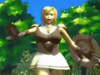 3d rytíř warrior