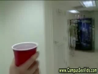 College fuck fancy woman spit roast