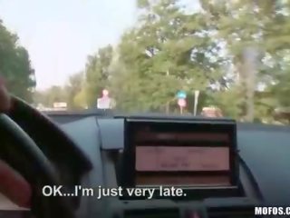 Hitchhiker kira karaliene fucked uz publisks