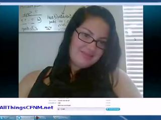 Girl Enjoys Cfnm phallus Humiliation On Webcam