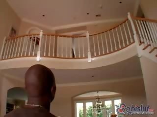 Katsuni In superior sock get her ass and pussy rammed by black bloke