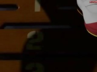 Teismeline animeeritud koos püksikud imemine