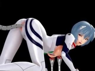 Animeeritud nukk augud rubbed poolt mänguasjad