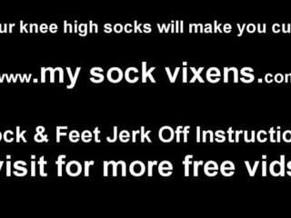 Are my knee high socks making your putz all hard JOI