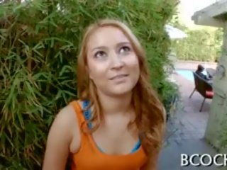 Athletic hooker Fondles Dark Dong