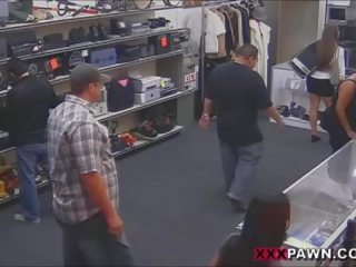 Hot waitress sucks member for extra tips