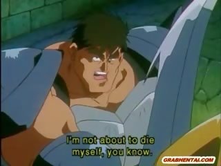 Furry Anime super Drilled By Snake Monster
