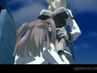 Hentai babes tegemine välja sisse a porno rituaal