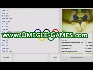 Hard up mademoiselle plays omegle game