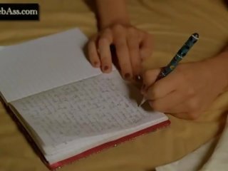 Ludivine sagnier në duke notuar pishinë 2003