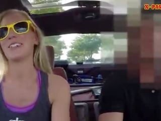 Oversexed blondinka jyrky sells herself for a fuck on taperself
