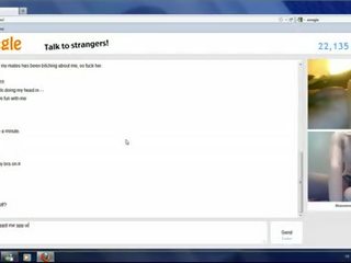 Pěkný omegle chatovat s velký kohout a kozičky