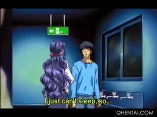 Excited Hentai deity Touches Her concupiscent Pussy In Bed
