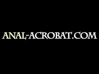 Ultra great stocking and anal acrobats