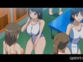 Inviting hentai dekleta taken težko v locker soba