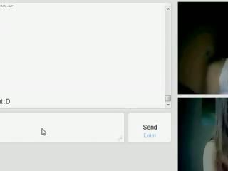 Turkish young woman shy but excited on omegle