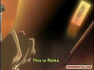 Japoneze bigboobs hentai bashkëarsimim merr thau të saj thithka