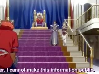 Delightful 3d hentai princess gets her huge boobs teased