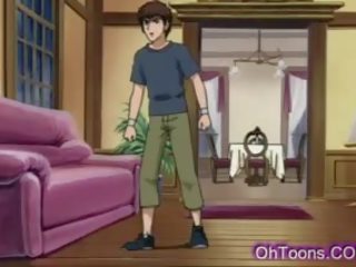 Evil Brunette makes The Hard Fuck While Chained Up