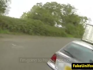 Petite brit pussyslammed by hot to trot cop
