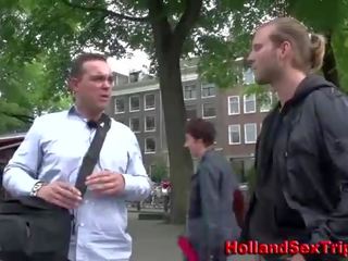 Gollandiýaly fancy woman gobbles real client shaft